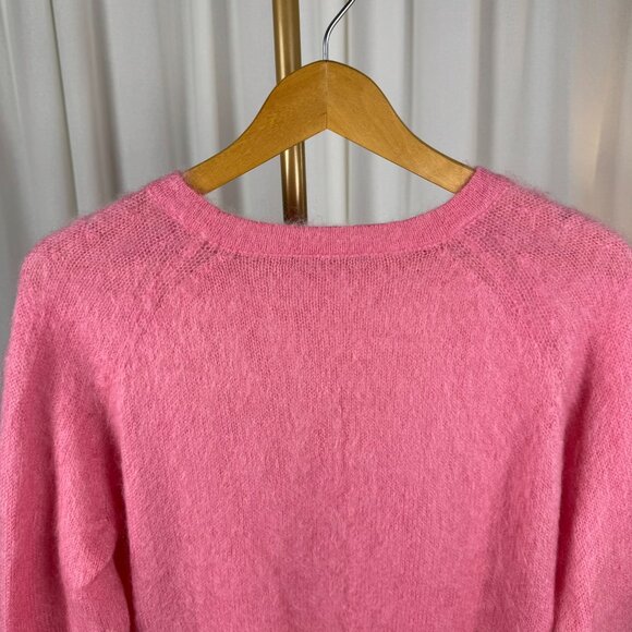 Luisa Cerano Pink Mohair Sweater sz 10/Medium - Picture 8 of 10